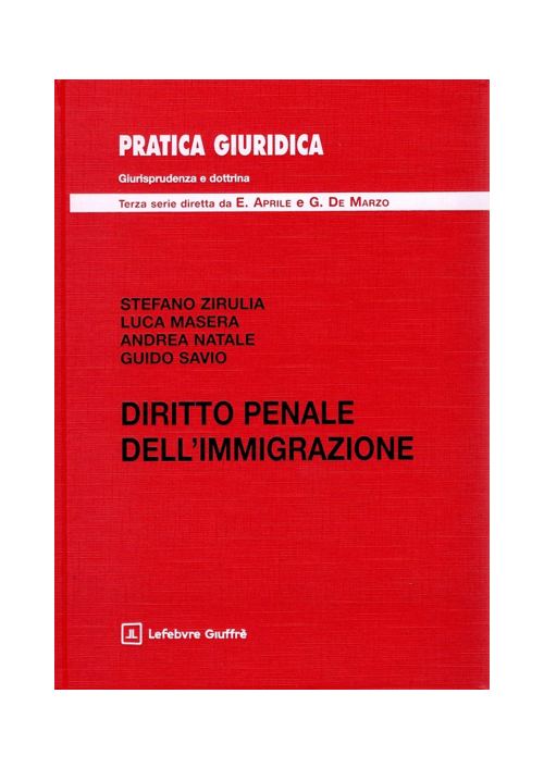 DIRITTO PENALE DELL'IMMIGRAZIONE