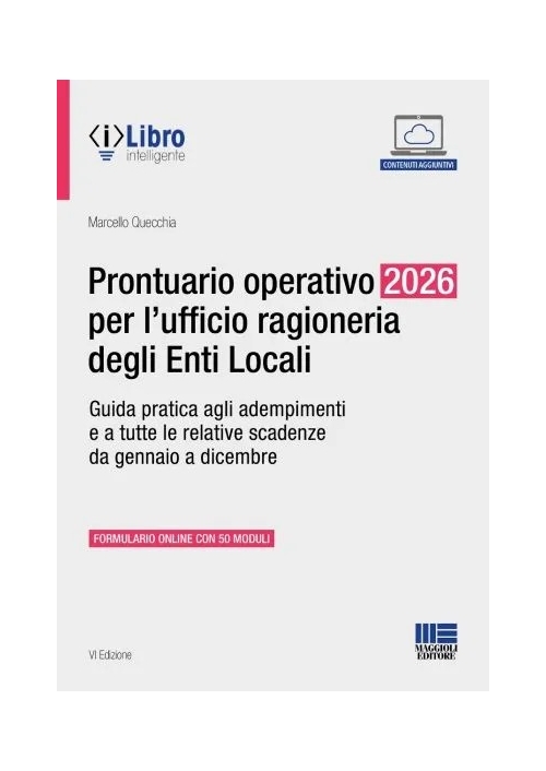 PRONTUARIO OPERATIVO 2026 PER L'UFFICIO RAGIONERIA DEGLI ENTI LOCALI