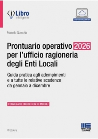 PRONTUARIO OPERATIVO 2026 PER L'UFFICIO RAGIONERIA DEGLI ENTI LOCALI