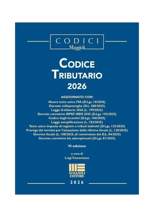 CODICE TRIBUTARIO 2026