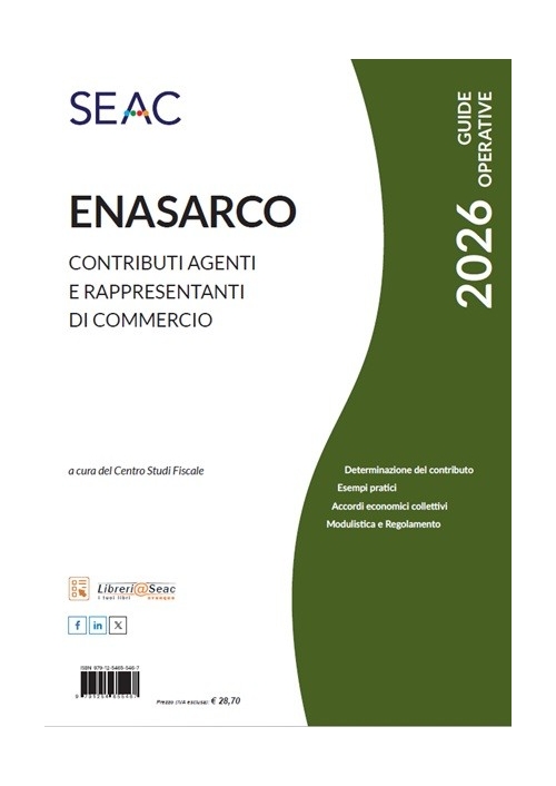 ENASARCO - Contributi agenti e rappresentanti di commercio