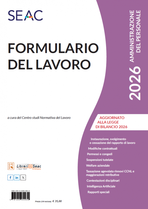 FORMULARIO DEL LAVORO