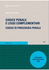 CODICE PENALE MAGISTRATURA 2026