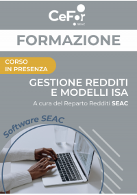 Software SEAC - Modello Redditi Persone Fisiche e Modelli ISA - Trento
