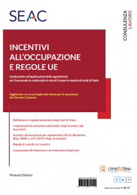 INCENTIVI ALL'OCCUPAZIONE E REGOLE UE