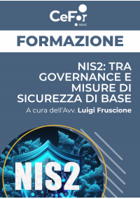 NIS2: tra governance e misure di sicurezza di base