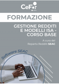 Gestione Redditi e Modelli ISA - corso base