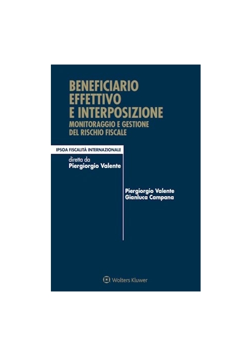 BENEFICIARIO EFFETTIVO E INTERPOSIZIONE