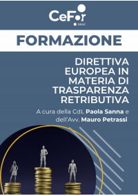Direttiva Europea in materia di Trasparenza Retributiva
