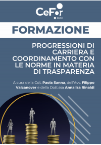 Progressioni di carriera e coordinamento con le norme in materia di Trasparenza