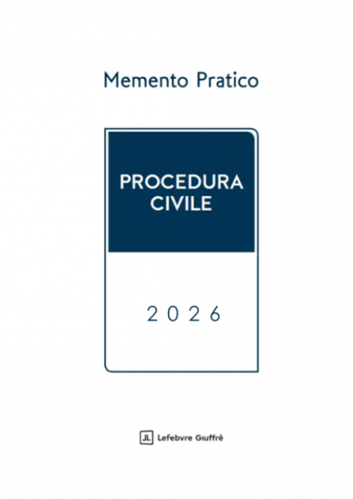 MEMENTO PROCEDURA CIVILE 2026