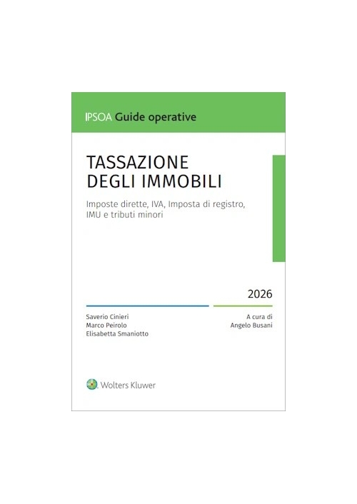 TASSAZIONE DEGLI IMMOBILI