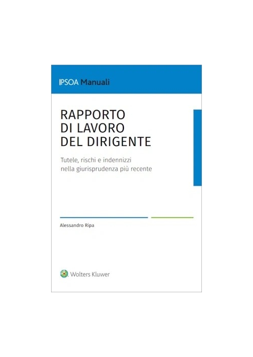 RAPPORTO DI LAVORO DEL DIRIGENTE