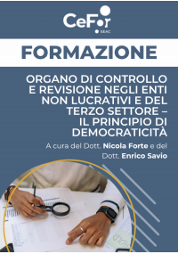 Organo di controllo e revisione negli enti non lucrativi e del Terzo settore – Il principio di democraticità