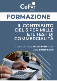 Il contributo del 5 per mille e il test di commercialità
