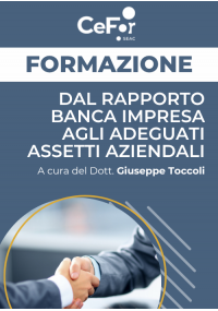 Dal Rapporto Banca - Impresa agli adeguati assetti aziendali