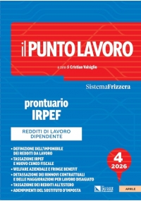 IL PUNTO LAVORO 4/2026 - PRONTUARIO IRPEF