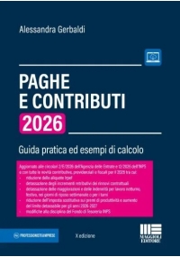 PAGHE E CONTRIBUTI 2026