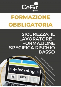 Sicurezza: il Lavoratore - Formazione Specifica Rischio Basso