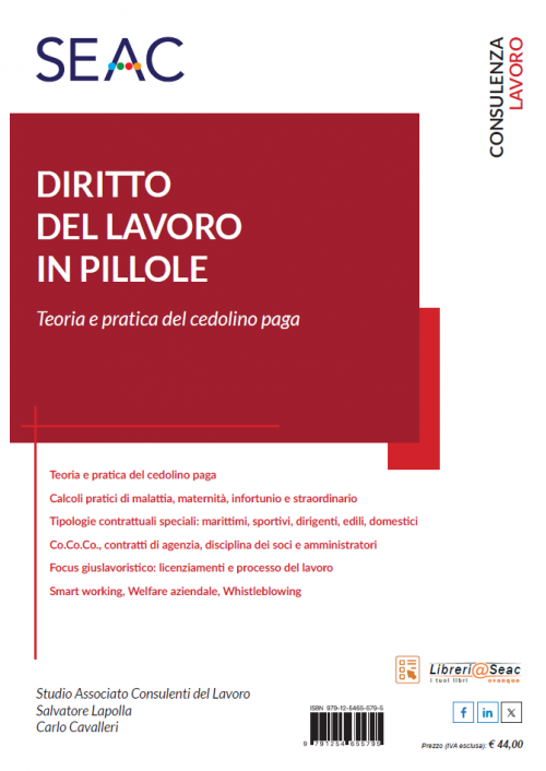 DIRITTO DEL LAVORO IN PILLOLE