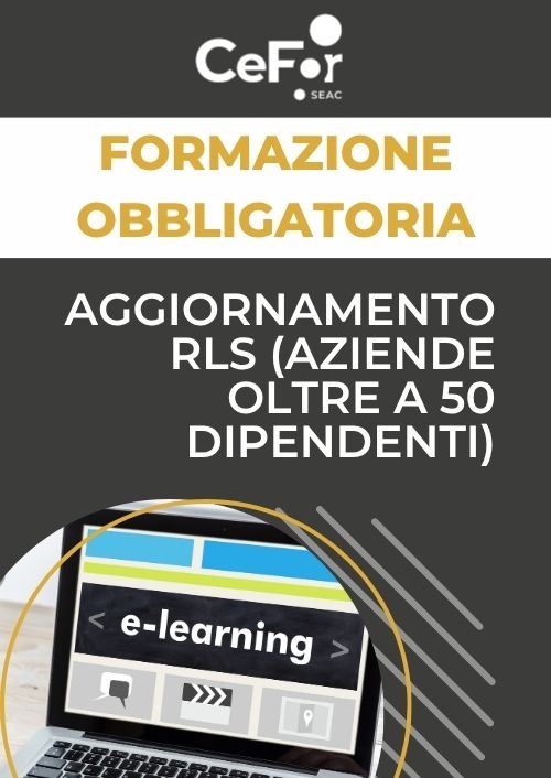 Aggiornamento RLS (aziende oltre a 50 dipendenti)