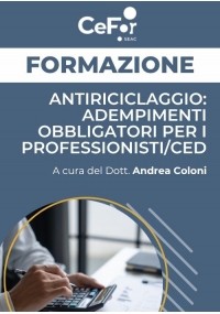 Antiriciclaggio: adempimenti obbligatori per i professionisti/CED