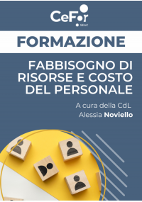 Fabbisogno di Risorse e Costo del Personale