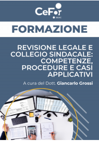 REVISIONE LEGALE E COLLEGIO SINDACALE: competenze, procedure e casi applicativi