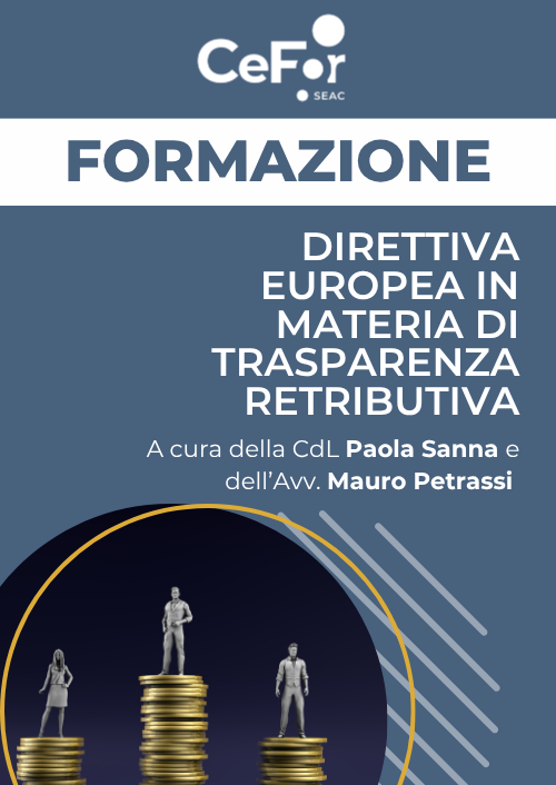 Direttiva Europea in materia di Trasparenza Retributiva