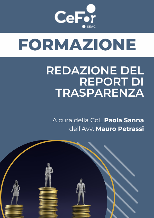 Redazione del Report di Trasparenza - Ed. Novembre