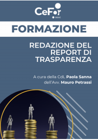 Redazione del Report di Trasparenza - Ed. Novembre