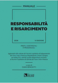 RESPONSABILITÀ E RISARCIMENTO