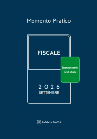 MEMENTO FISCALE 2026 - Edizione di Settembre