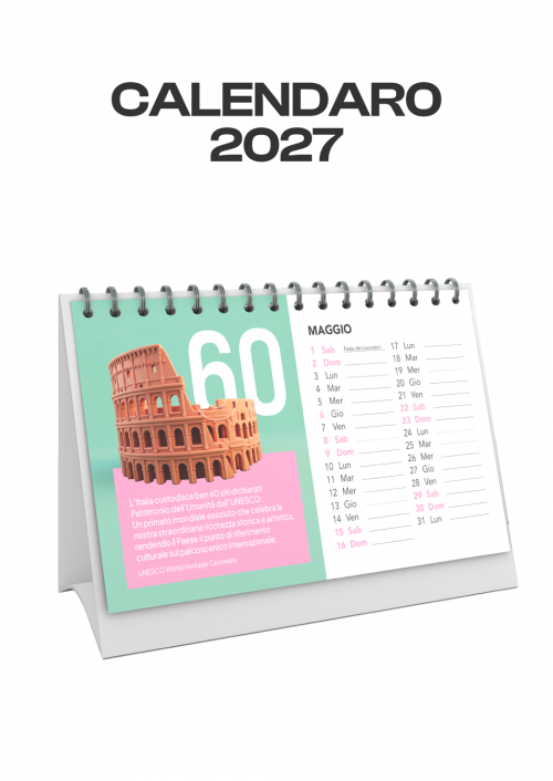 CALENDARIO DA TAVOLO 2027