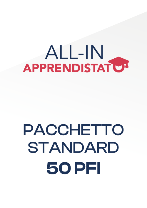 ALL-IN APPRENDISTATO PACCHETTO STANDARD 50 PFI