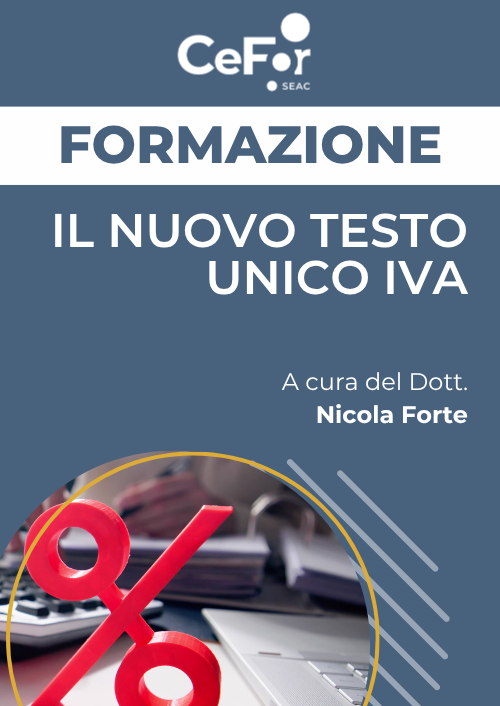 Il nuovo Testo Unico Iva