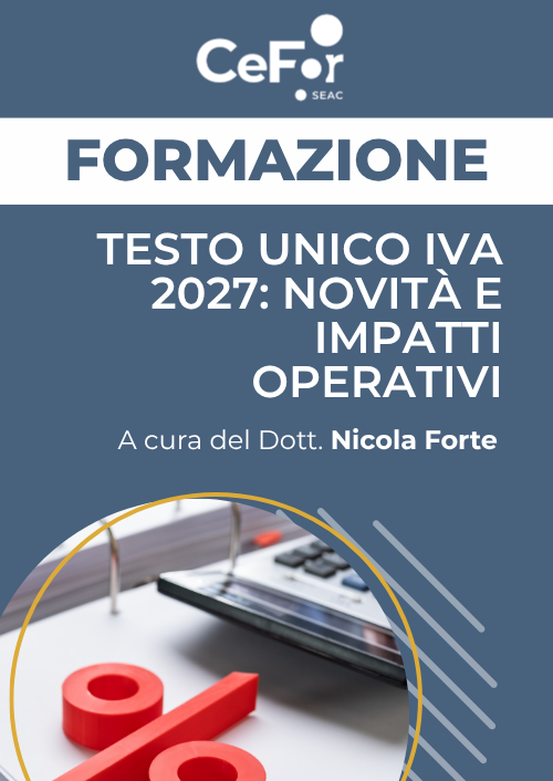 Testo Unico IVA 2027: novità e impatti operativi