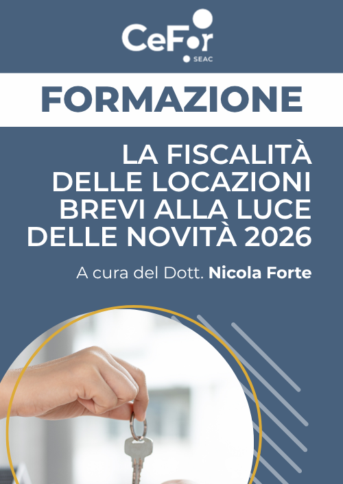 La fiscalità delle Locazioni Brevi alla luce delle novità 2026