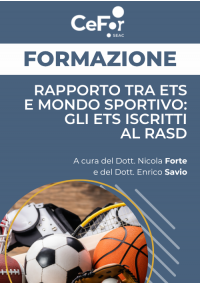 Rapporto tra ETS e mondo sportivo: gli ETS iscritti al RASD