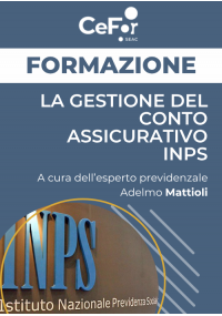 La gestione del conto assicurativo INPS