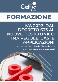 IVA base 2027: dal Decreto 633 al Nuovo Testo Unico tra regole, casi e applicazioni