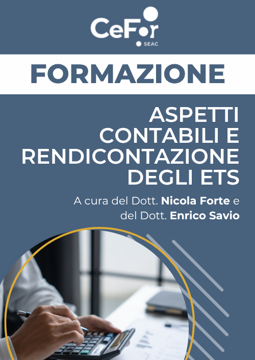 Aspetti contabili e Rendicontazione degli ETS