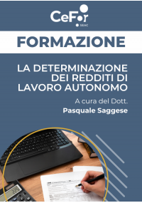 La determinazione dei Redditi di Lavoro Autonomo