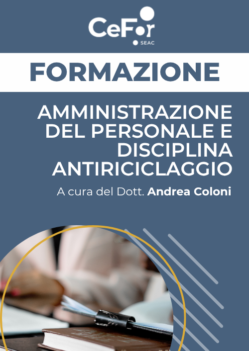 Amministrazione del Personale e Disciplina Antiriciclaggio