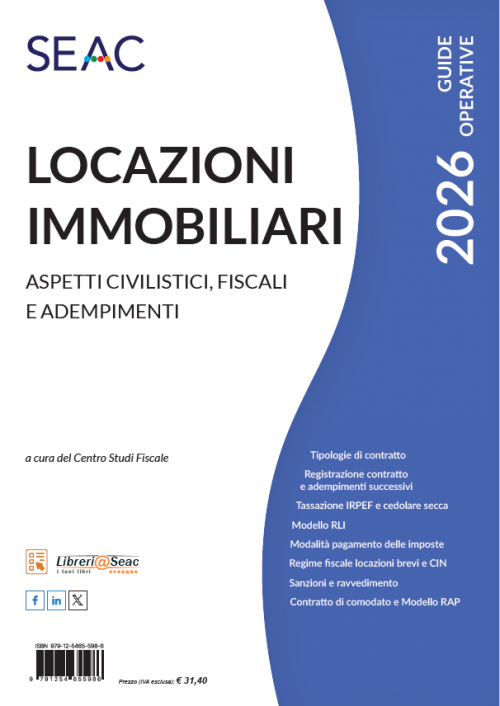 LOCAZIONI IMMOBILIARI 2026