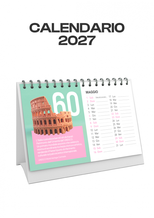 CALENDARIO DA TAVOLO 2027