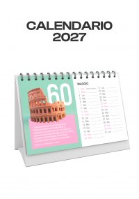 CALENDARIO DA TAVOLO 2027