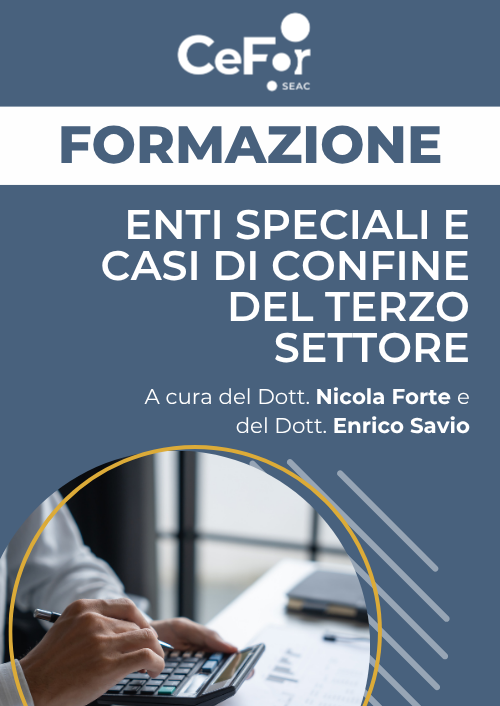 Enti speciali e casi di confine del Terzo Settore