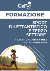 Sport dilettantistico e Terzo Settore
