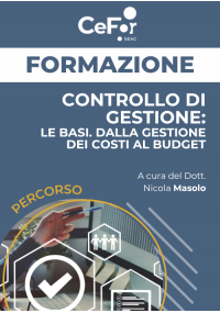 Controllo di Gestione: le basi. Dalla gestione dei costi al budget - OFFERTA INT